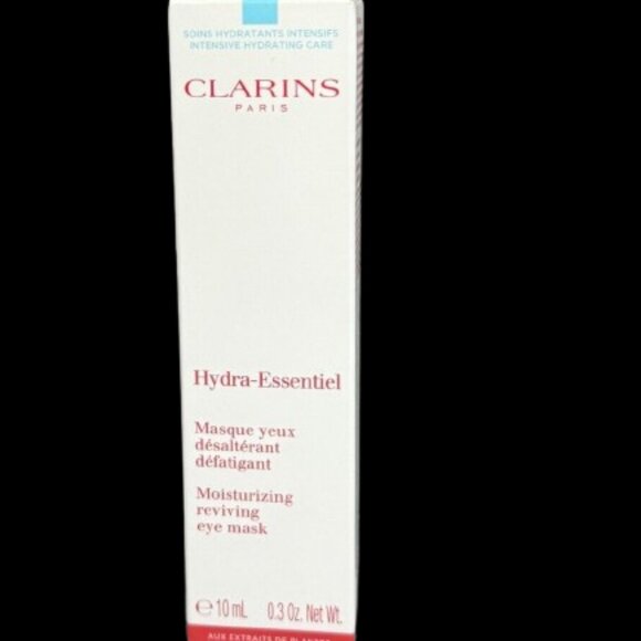 Clarins Hydra-Essentiel Moisturizing Reviving Eye Mask 0.3oz New In Box - Picture 1 of 4